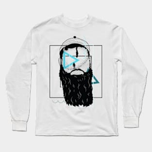 Bearded Alter ego version 4 Long Sleeve T-Shirt